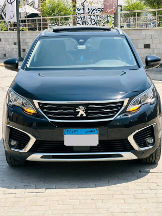 Peugeot 5008 2019 Black Automatic Used for Sale in Nasr city