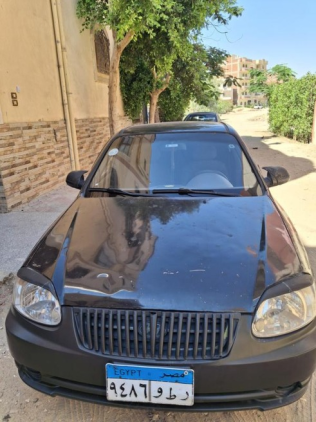 Hyundai Verna 2013 Black Automatic Used for Sale in 10th of Ramadan