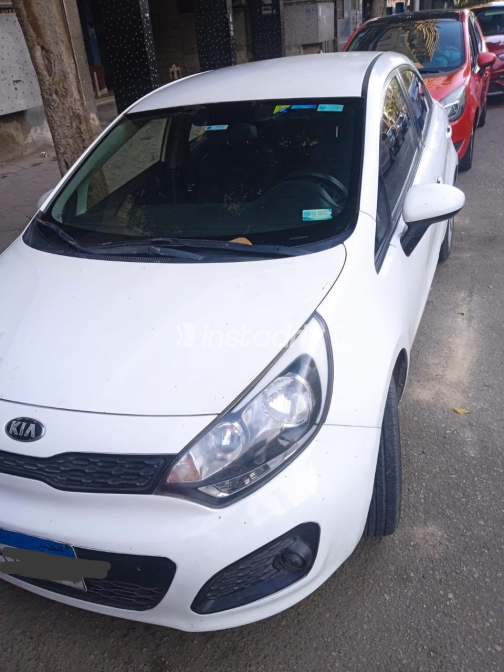 Kia Rio 2015 White Automatic Used for Sale in Heliopolis - 1