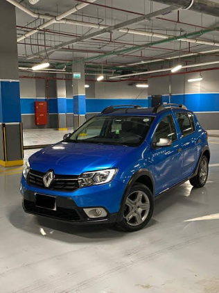 Renault Sandero Step Way 2021 Blue Automatic Used for Sale in Ismailia