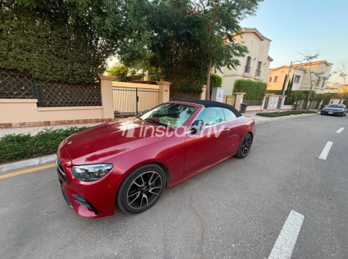 Mercedes E 200 2021 Red Automatic Used for Sale in Mokattam - 6