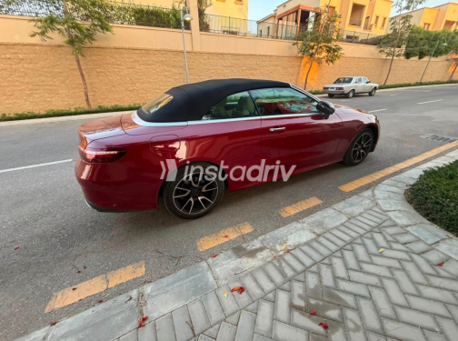 Mercedes E 200 2021 Red Automatic Used for Sale in Mokattam - 8