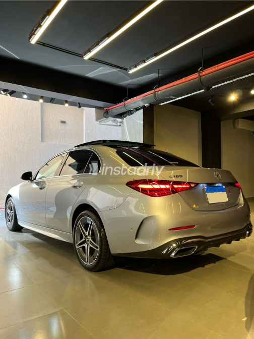 Mercedes C 180 2023 Silver Automatic Used for Sale in Cairo - 6