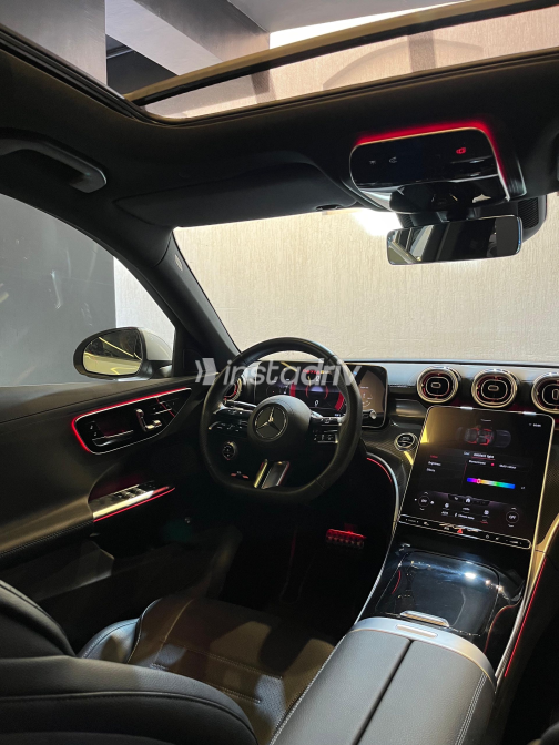 Mercedes C 180 2023 Silver Automatic Used for Sale in Cairo - 8