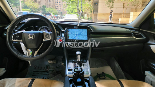 Honda Civic 2021 White Automatic Used for Sale in Maadi - 5