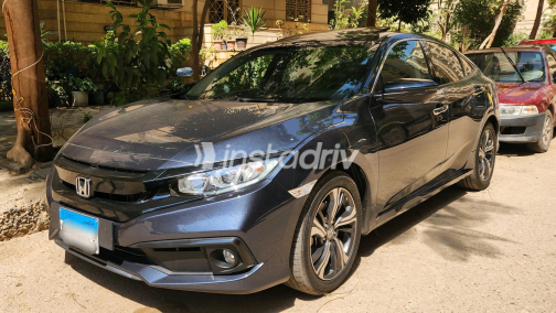 Honda Civic 2021 White Automatic Used for Sale in Maadi - 8