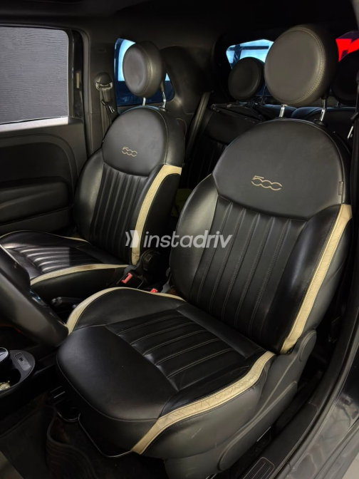 Fiat 500C 2020 Black Automatic Used for Sale in Heliopolis - 6