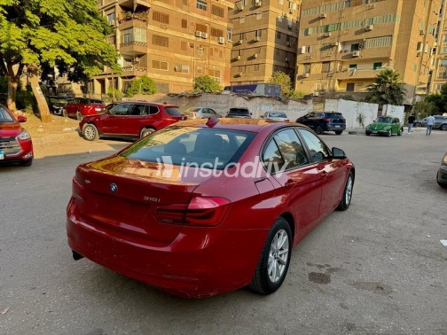 BMW 318 2016 Red Automatic Used for Sale in Heliopolis - 6