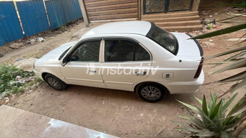 Hyundai Venue 2007 White Automatic Used for Sale in Mansoura - 5