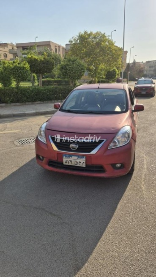 Nissan Sunny 2013 Red Automatic Used for Sale in Greater Cairo ( Cairo + Giza) - 2
