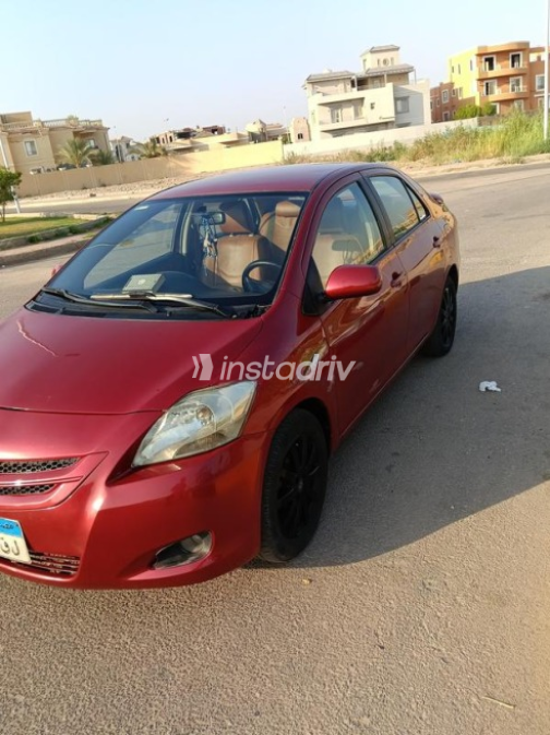 تويوتا ياريس 2008 أحمر غامق أوتوماتيك مستعملة للبيع في الجيزة - 4