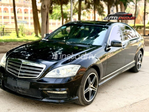 Mercedes S 500 2008 Black Automatic Used for Sale in Cairo - 4