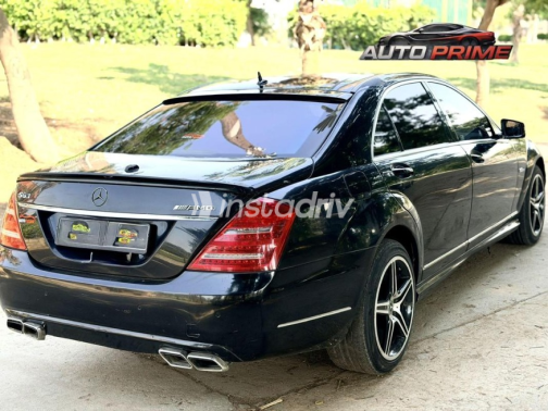 Mercedes S 500 2008 Black Automatic Used for Sale in Cairo - 5