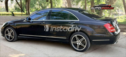 Mercedes S 500 2008 Black Automatic Used for Sale in Cairo - 6