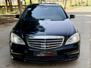 Mercedes S 500 2008 Black Automatic Used for Sale in Cairo
