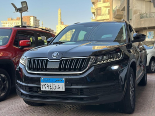 سكودا كودياك 2021 أسود أوتوماتيك مستعملة للبيع في الفيوم