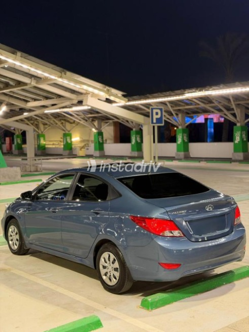 Hyundai Accent RB 2024 Dark Blue Automatic Used for Sale in Nasr city - 2