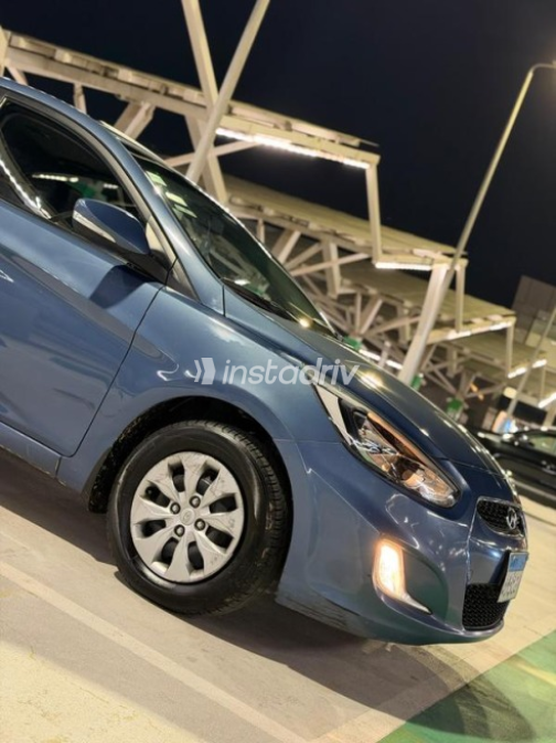 Hyundai Accent RB 2024 Dark Blue Automatic Used for Sale in Nasr city - 6