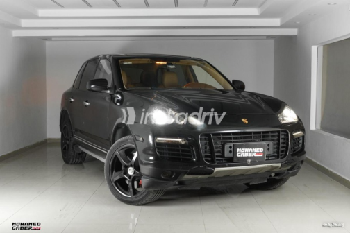 Porsche Cayenne 2008 Black Automatic Used for Sale in Cairo - 3