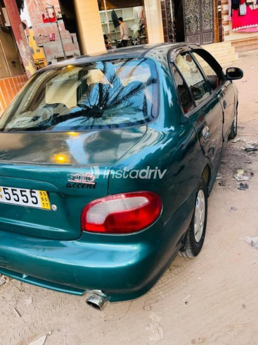 Hyundai Accent 2000 Green Automatic Used for Sale in Kafr el-Sheikh - 3