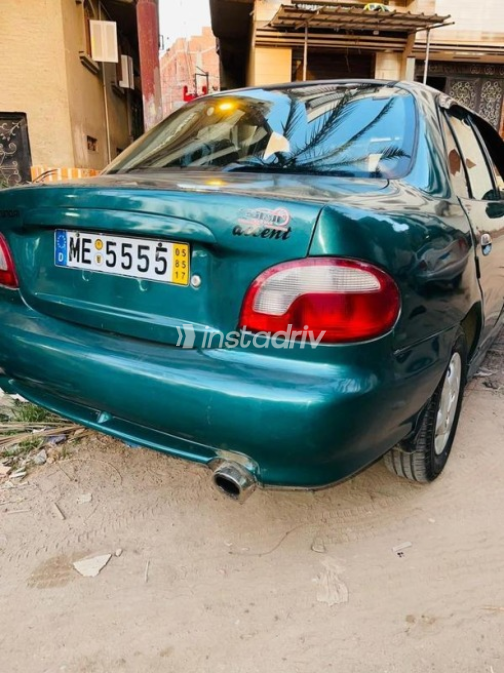 Hyundai Accent 2000 Green Automatic Used for Sale in Kafr el-Sheikh - 4
