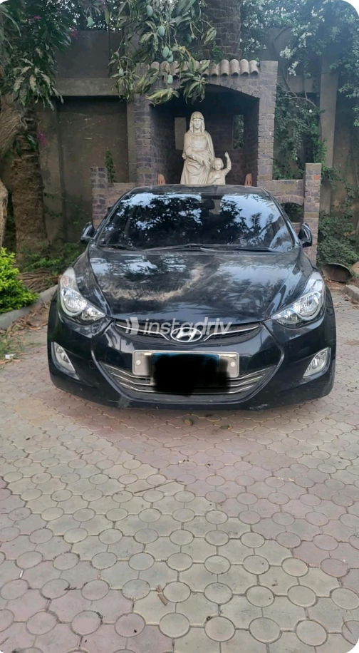 Hyundai Avante 2011 Black Automatic Used for Sale in Heliopolis - 3