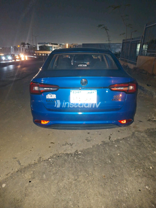 ام جى 5 2021 أزرق CVT مستعملة للبيع في شيراتون - 7
