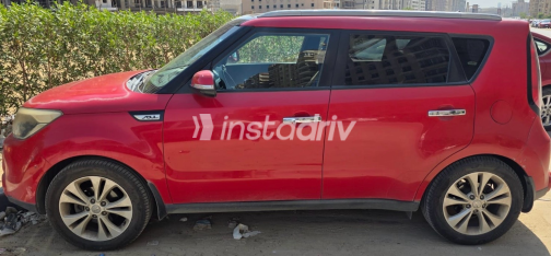 Kia Soul 2015 Red Automatic Used for Sale in Maadi - 1