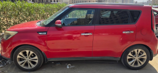 Kia Soul 2015 Red Automatic Used for Sale in Maadi