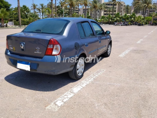 رينو كليو 2008 رمادي أوتوماتيك مستعملة للبيع في الإسكندرية - 2