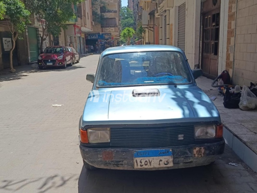 فيات 127 1986 أزرق أوتوماتيك مستعملة للبيع في الجيزة - 1
