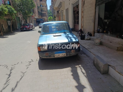 فيات 127 1986 أزرق أوتوماتيك مستعملة للبيع في الجيزة - 4