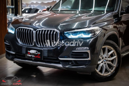 بي ام دبليو X5 2019 أسود أوتوماتيك مستعملة للبيع في القاهرة - 4