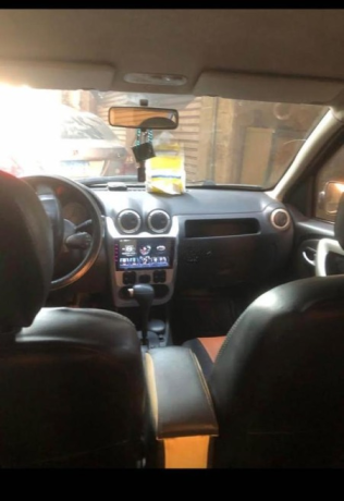 Renault Sandero 2013 Gray Automatic Used for Sale in Giza