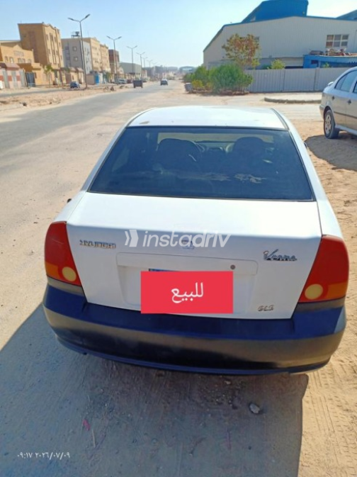 Hyundai Verna 2014 White Automatic Used for Sale in 10th of Ramadan - 2