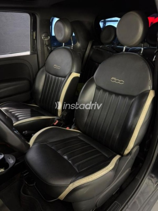 فيات 500C 2020 أسود أوتوماتيك مستعملة للبيع في القاهرة - 3