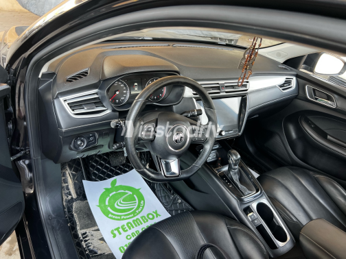 MG 5 2021 Black CVT Used for Sale in Maadi - 3