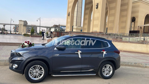 Speranza Tiggo 2023 Dark Gray Automatic Used for Sale in Cairo - 2