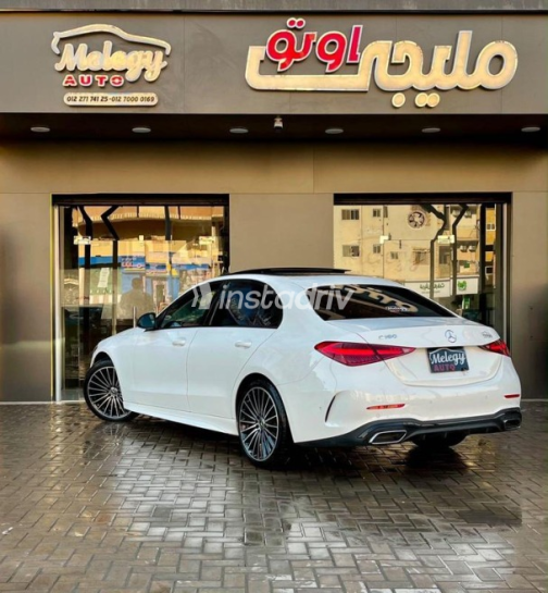 Mercedes C 180 2025 White Automatic Used for Sale in Cairo - 2