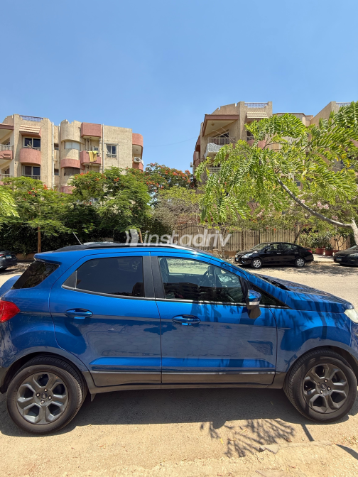 فورد ايكو سبورت 2019 أزرق أوتوماتيك مستعملة للبيع في الجيزة - 2