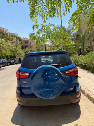 فورد ايكو سبورت 2019 أزرق أوتوماتيك مستعملة للبيع في الجيزة