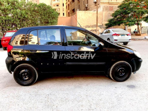 Hyundai Getz 2007 Black Automatic Used for Sale in Cairo - 2