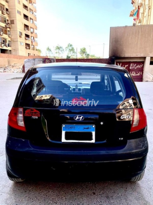 Hyundai Getz 2007 Black Automatic Used for Sale in Cairo - 4