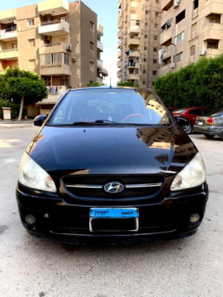 Hyundai Getz 2007 Black Automatic Used for Sale in Cairo