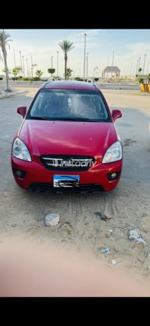 Kia Carens 2010 Red Automatic Used for Sale in 6 October - 1