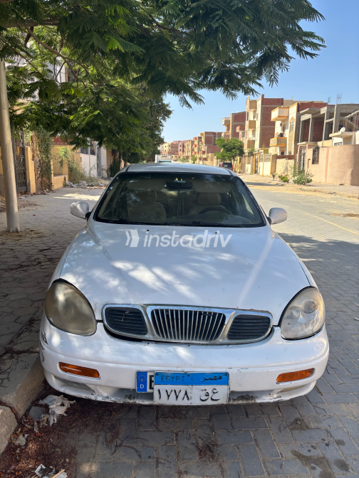 Daewoo Leganza 2000 White Automatic Used for Sale in Giza - 5