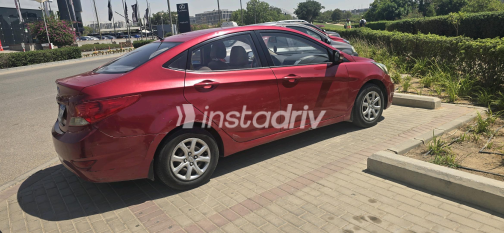 Hyundai Accent 2012 Red Automatic Used for Sale in Maadi - 1