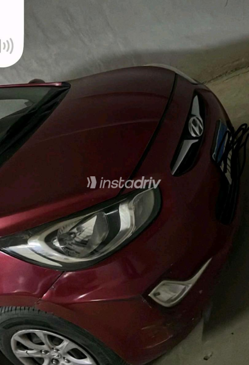 Hyundai Accent 2012 Red Automatic Used for Sale in Maadi - 3