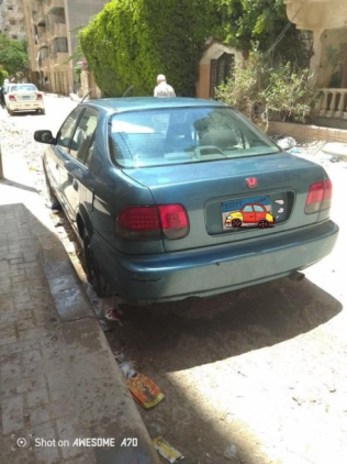 هوندا سيفك 1998 أزرق أوتوماتيك مستعملة للبيع في الإسكندرية