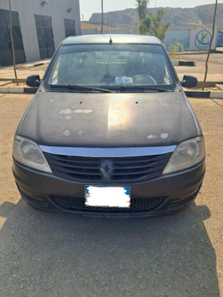 Renault Logan 2010 Dark Gray Automatic Used for Sale in Cairo
